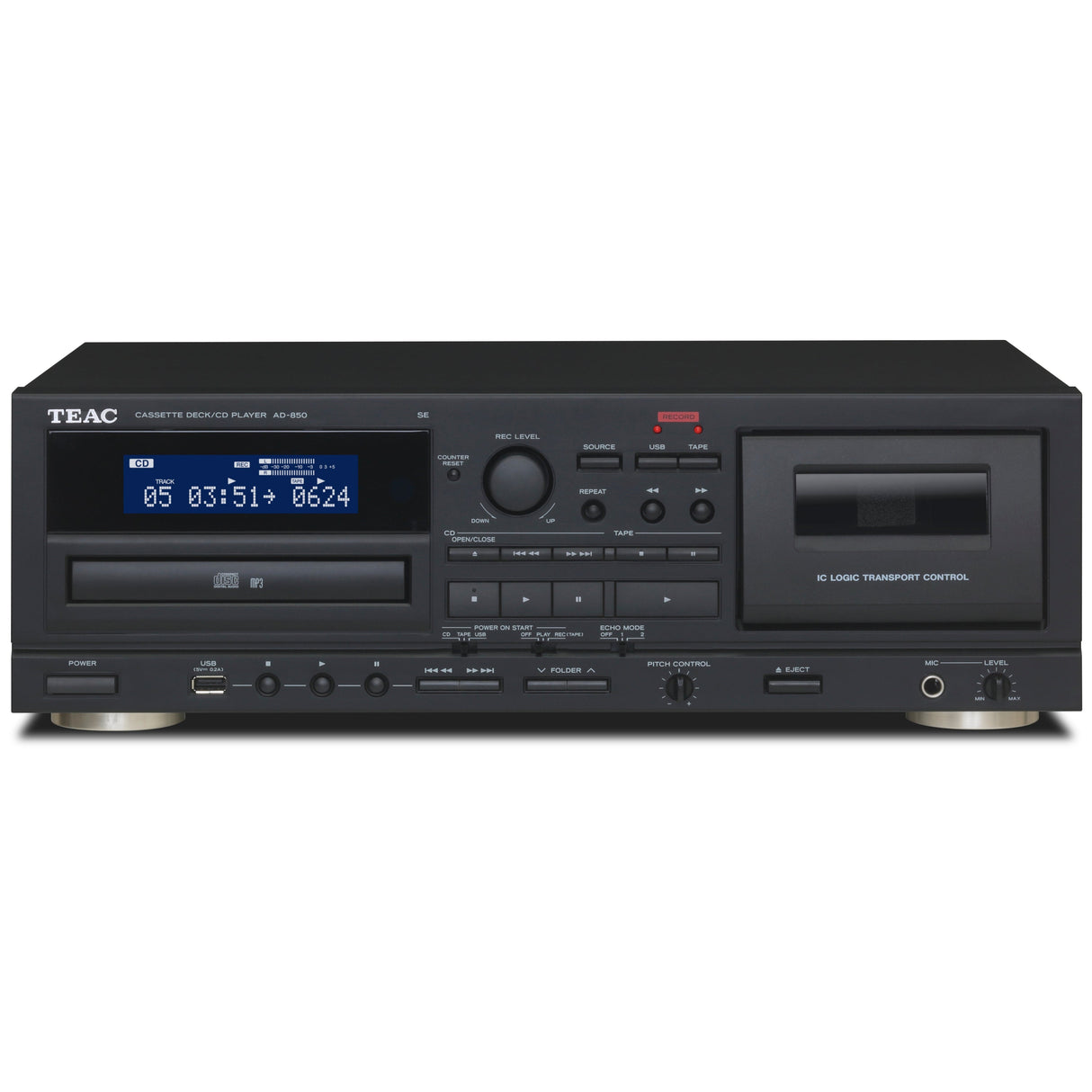 TEAC AD-850-SE Cassette Deck / CD Player