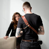 Fab' F16 Leather Shoulder Strap Standard