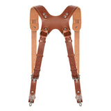 Fab' F22 Leather Dual Camera Harness