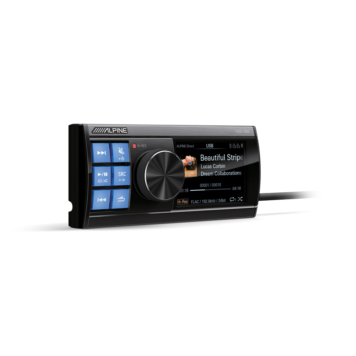 Alpine HDS-990 Alpine Status Hi-Res Digital Media Player