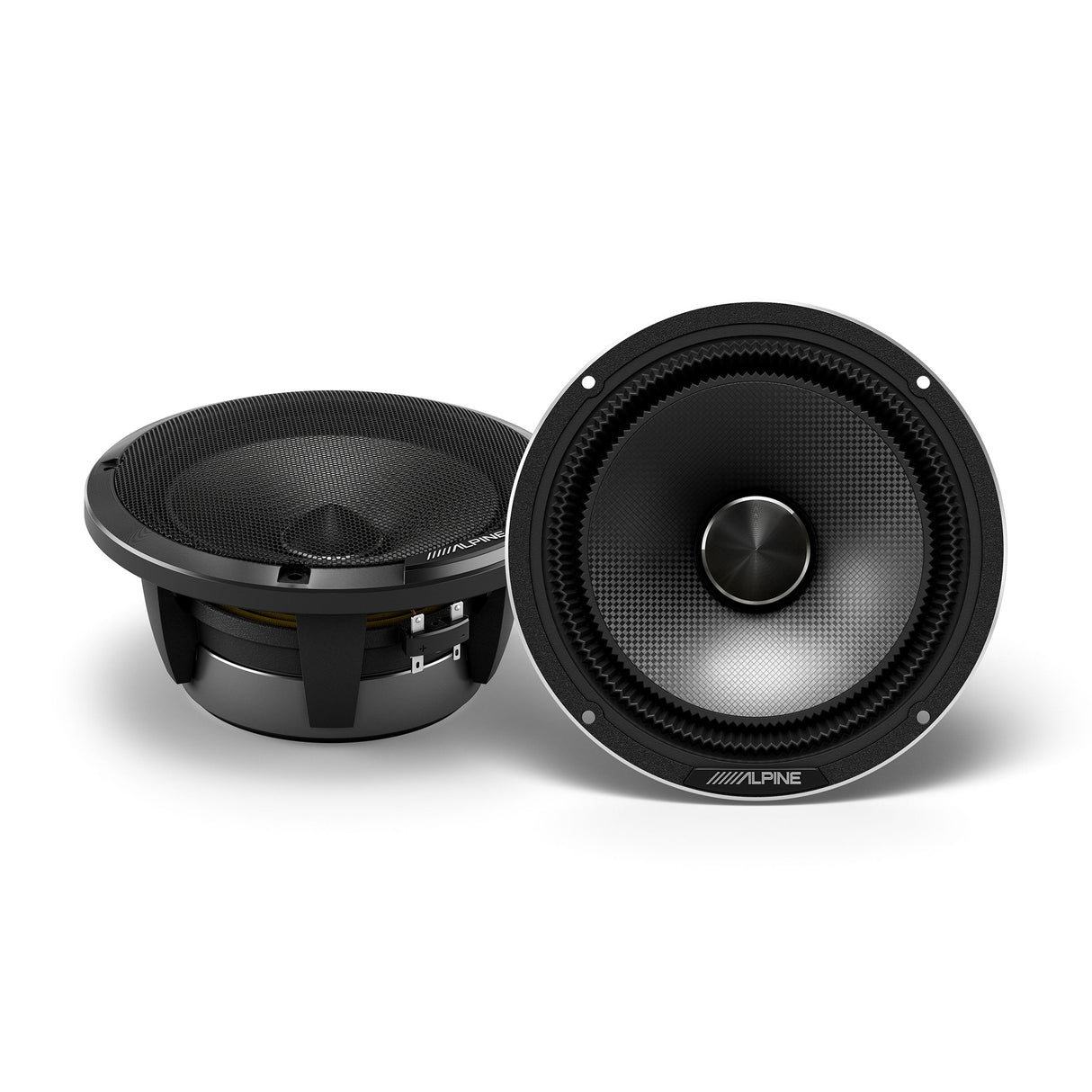 Alpine HDZ-65CS Alpine Status Hi-Res 6.5" 2-Way Slim-fit Component Speakers