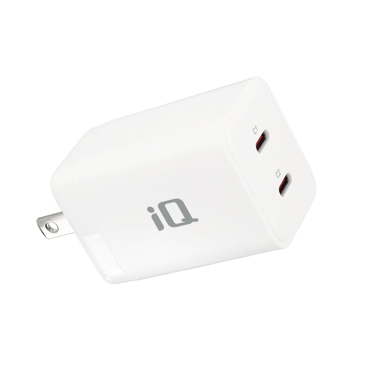 iQ USB PD 45W Wall Charger with Dual Type C