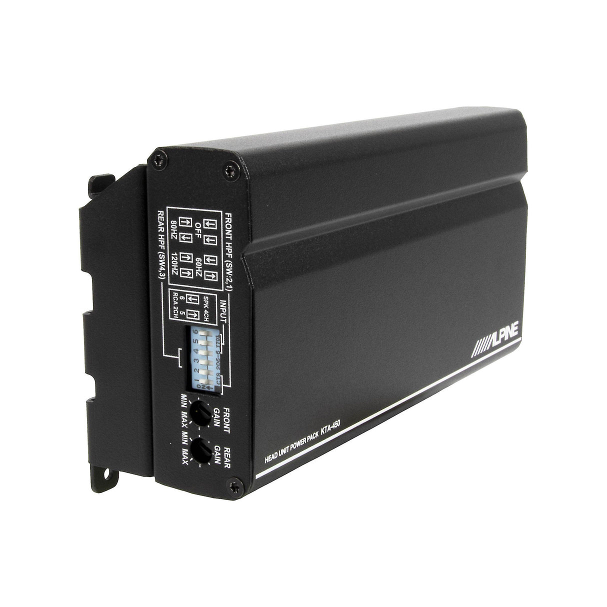 Alpine KTA-450 4-Channel Power Pack Amplifier with PowerStack™ Capability