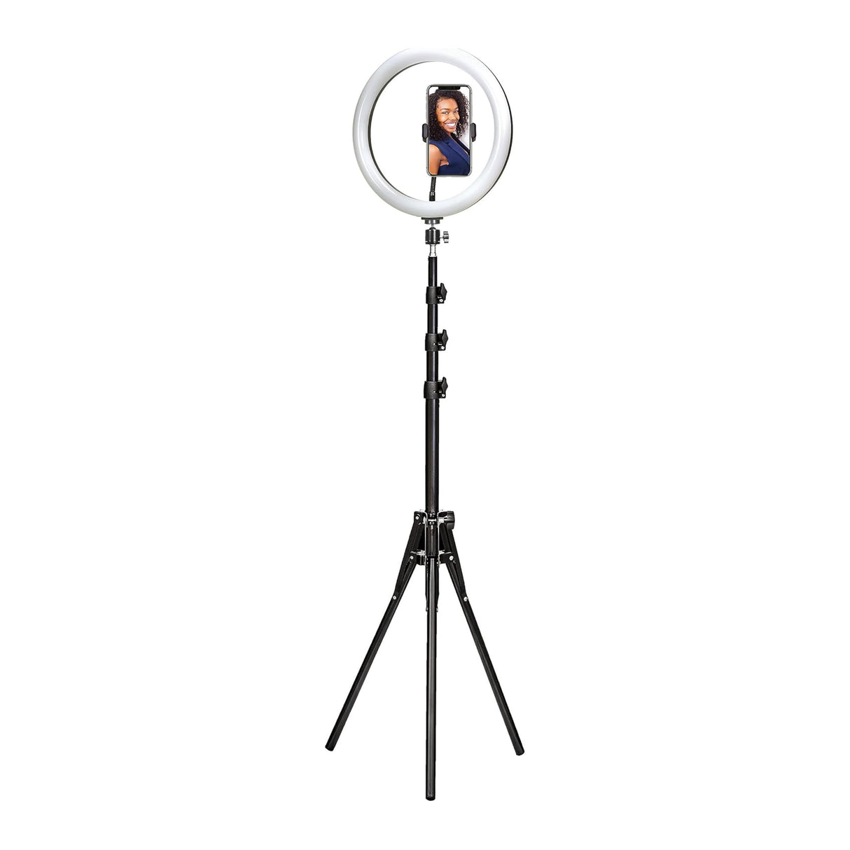 Mobifoto Mobilite 10" LED Ring Light Content Creator Kit with Compact Light Stand