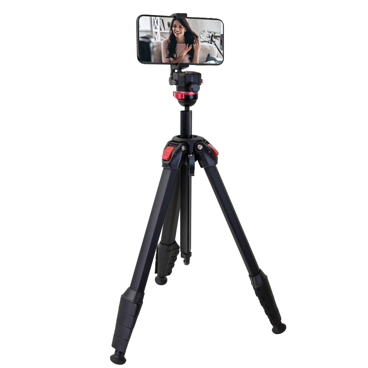 Optex Black Aluminum 5 Section Teleprompter Tripod