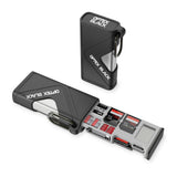 Optex Black OBR1500 CFexpress  (CF-A &CF-B) / SD Card Weatherproof Storage &  Reader with 10Gbps USB-C Transfer