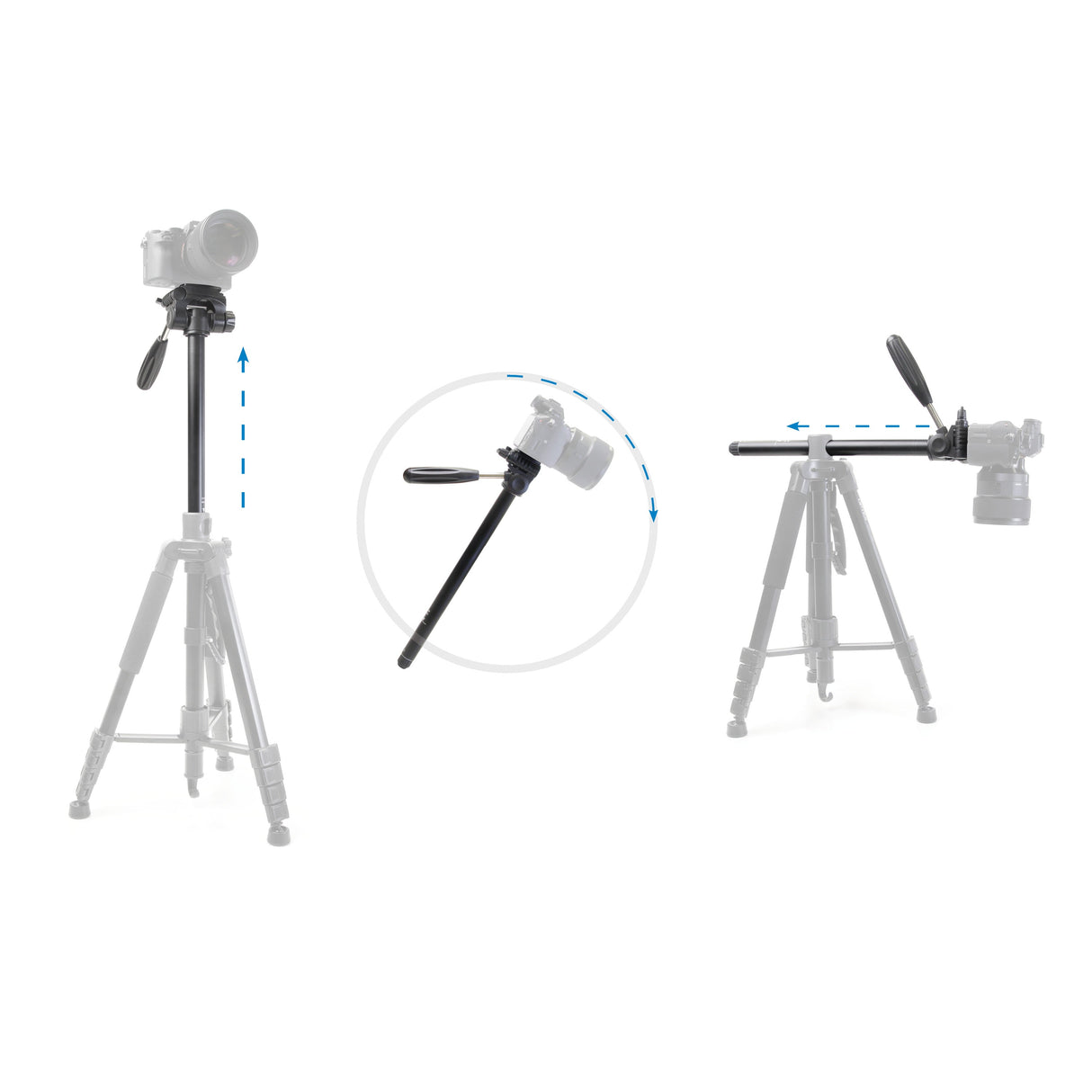 Optex Horizon 5-Section Aluminum Hybrid Tripod