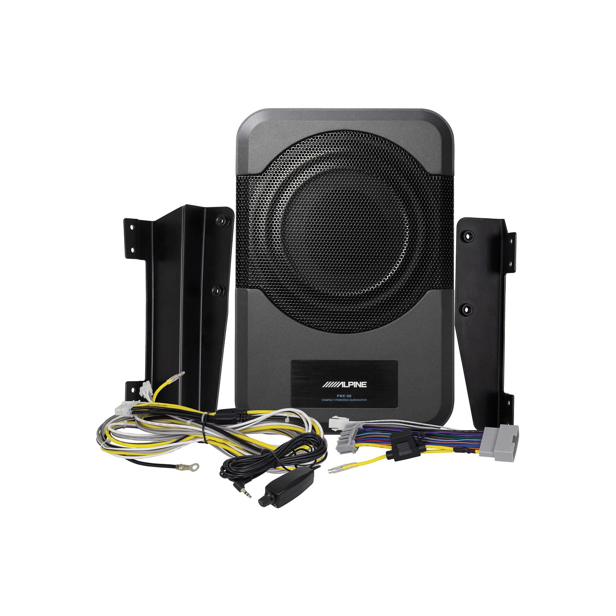 Alpine PWE-S8-WRA Compact 8" Powered Subwoofer System for the 2011-2018 Jeep® Wrangler