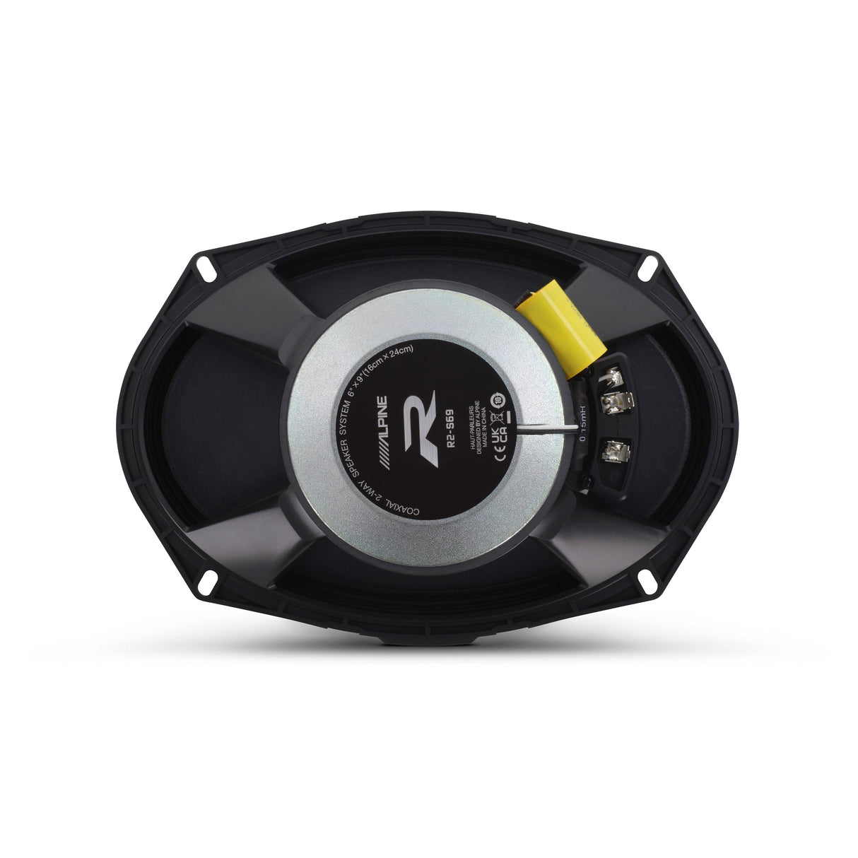 Alpine R2-S69 Next-Generation R-Series 6x9” Coaxial Speaker Set