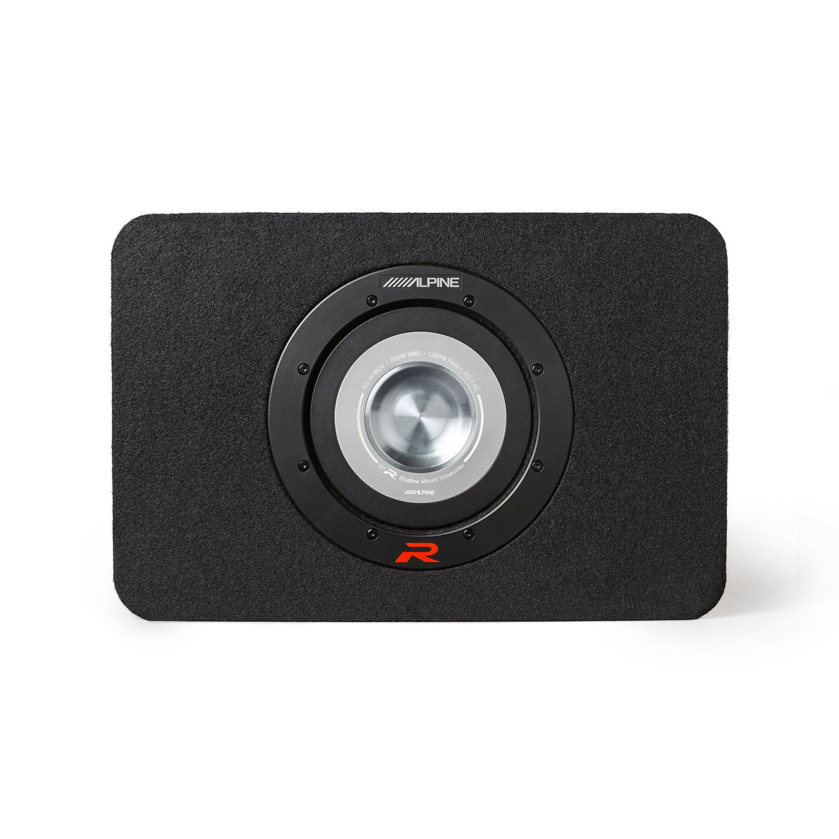 Alpine RS-SB10 10” R-Series Alpine Halo Shallow Preloaded Subwoofer Enclosure