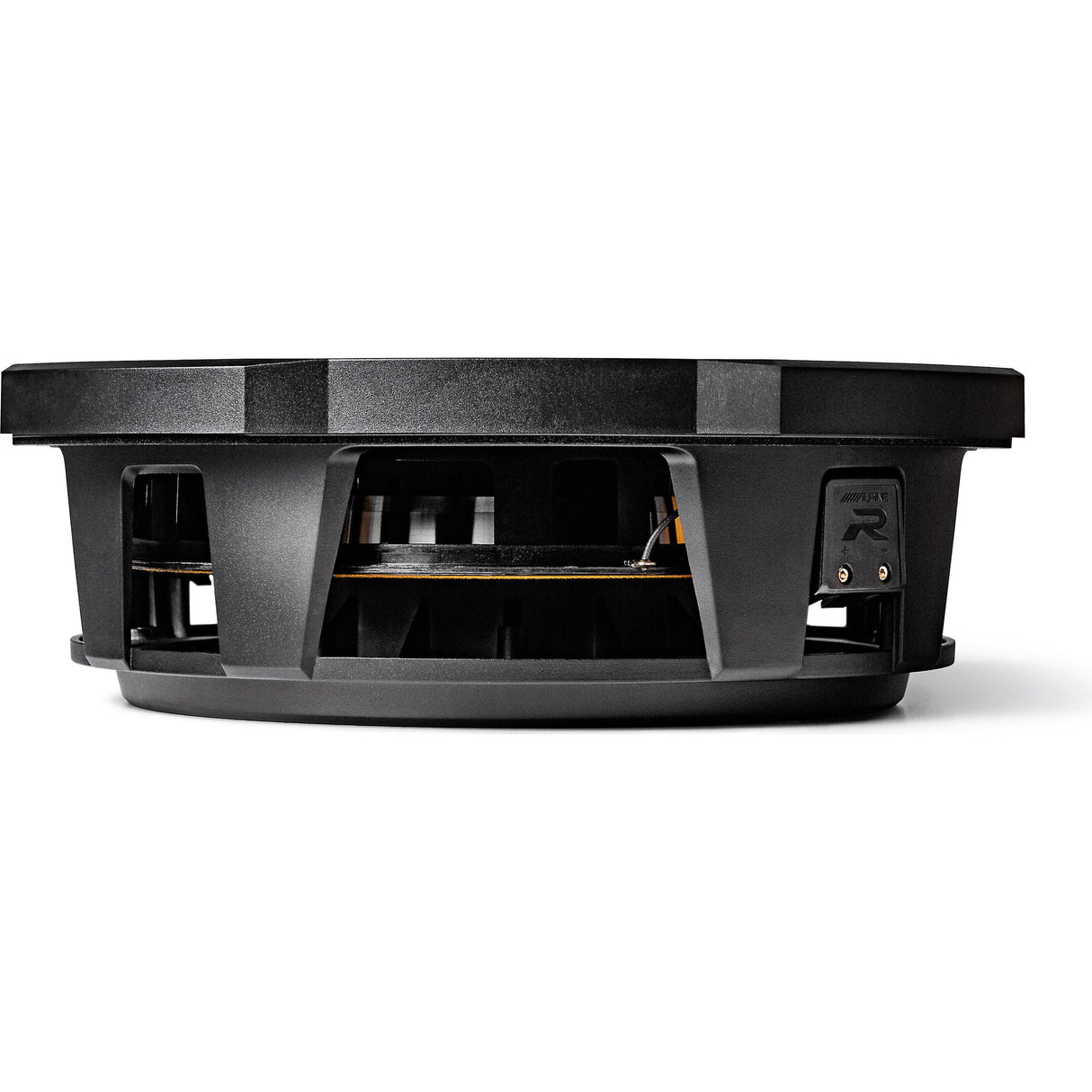 Alpine RS-W10D4 10” R-Series Shallow Subwoofer (Dual 4 Ohm)