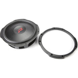 Alpine RS-W10D4 10” R-Series Shallow Subwoofer (Dual 4 Ohm)