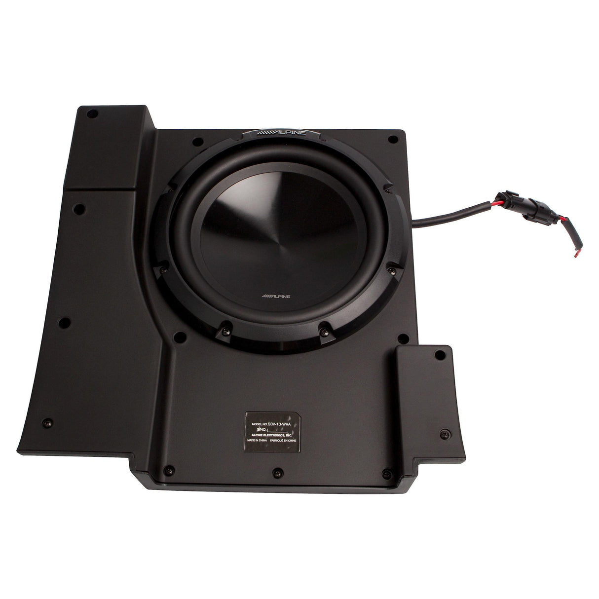 Alpine SBV-10-WRA 10 Inch Waterproof Subwoofer for 2007-2017 Jeep Wrangler