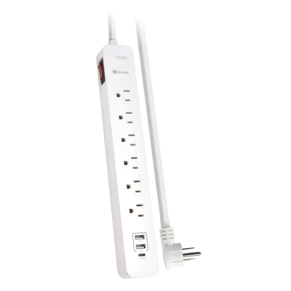 Ultralink Performance Surge Protector 6 AC Outlet + 3 USB