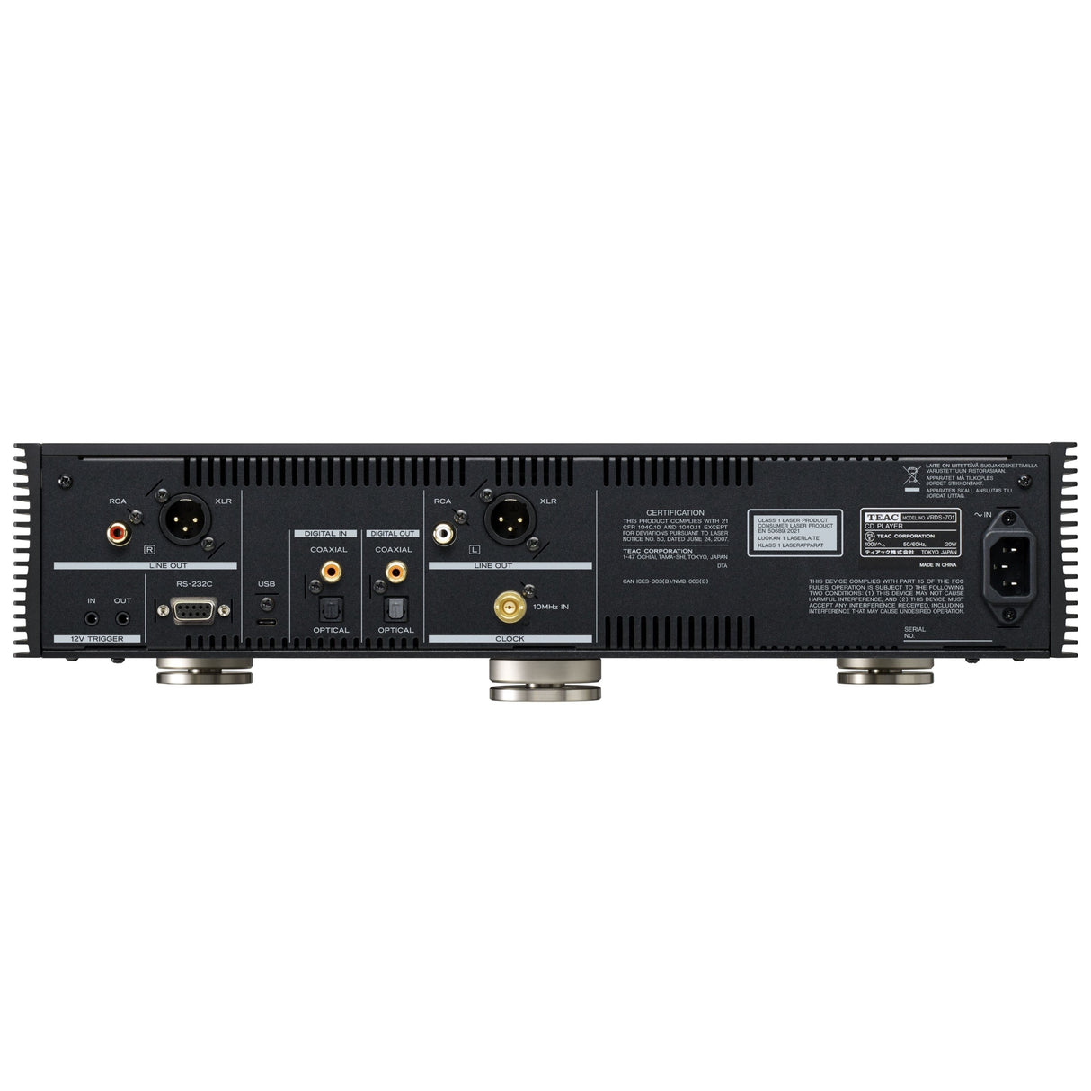 TEAC VRDS-701 CD Player