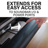 Sanus Extendable Soundbar Wall Mount Designed For Sonos Arc Sound Bar