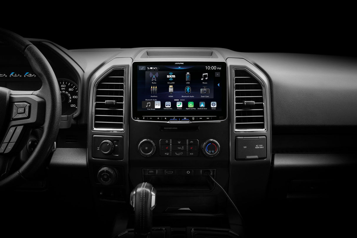 Alpine iLX-F509 Halo9 Multimedia Receiver with 9-inch Floating Touchscreen Display