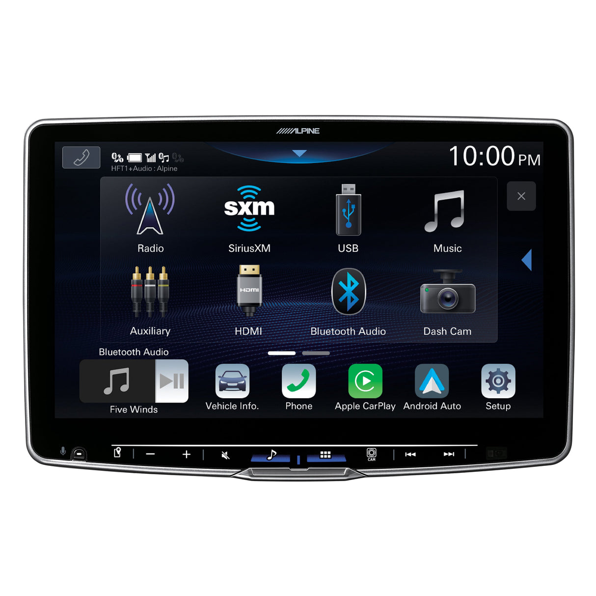 Alpine iLX-F511 Halo11 Multimedia Receiver with 11-inch Floating Touchscreen Display