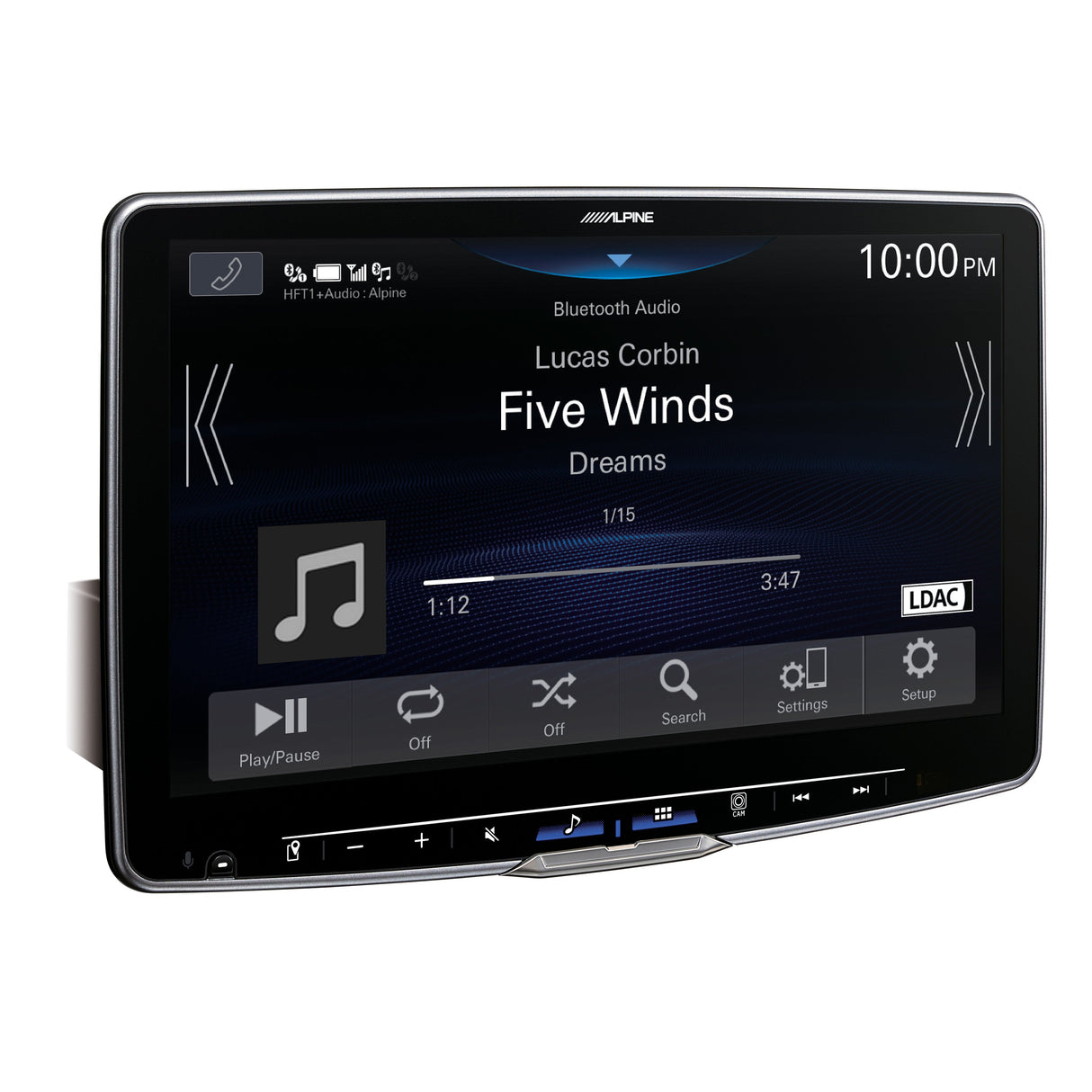 Alpine iLX-F511 Halo11 Multimedia Receiver with 11-inch Floating Touchscreen Display