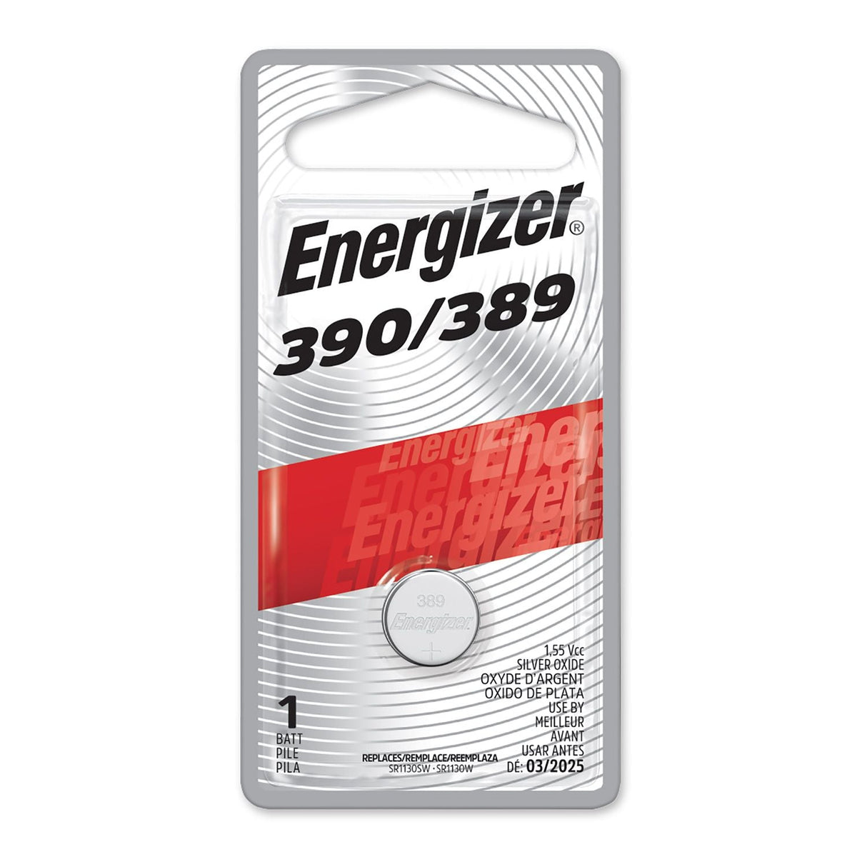 Energizer Zero Mercury 389 Battery