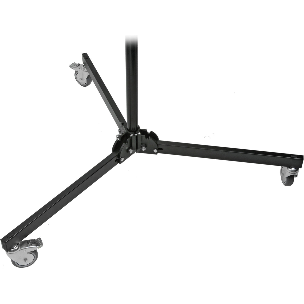 Manfrotto Single Column Black Alu Stand w/ Wheels