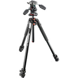 Manfrotto 190XPRO Aluminum Tripod w/ 3-Way Head