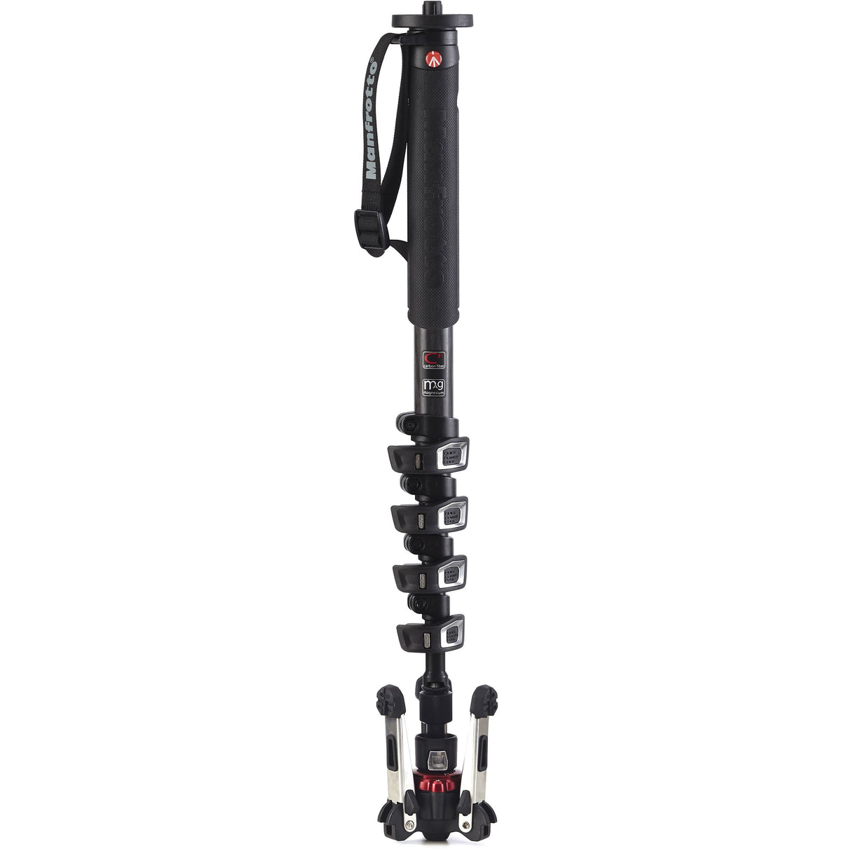 Manfrotto XPRO 5-Sec CF Monopod w/FLUIDTECH base