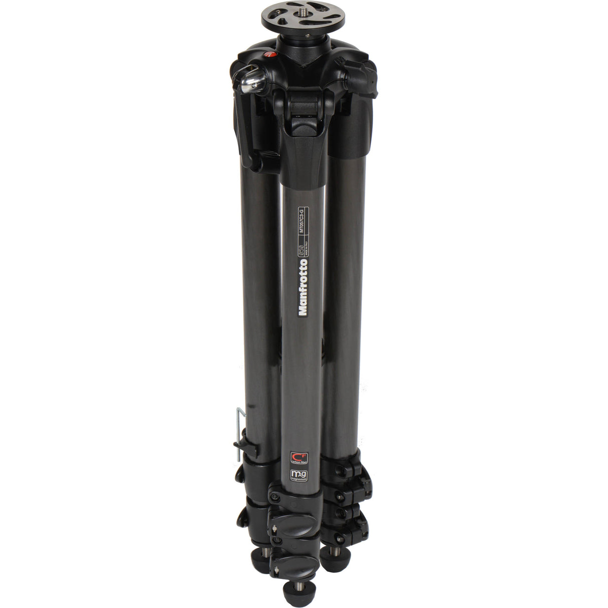 Manfrotto 057 Carbon Fiber 3-Section Geared Tripod