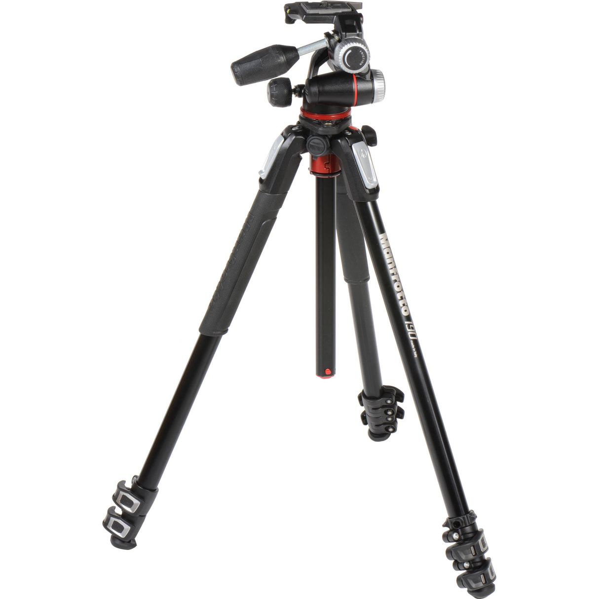 Manfrotto 190XPRO Aluminum Tripod w/ 3-Way Head