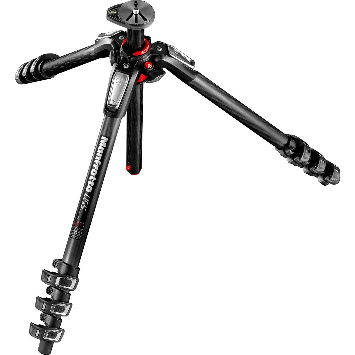 Manfrotto 055XPRO Carbon Fiber 4-Section Tripod