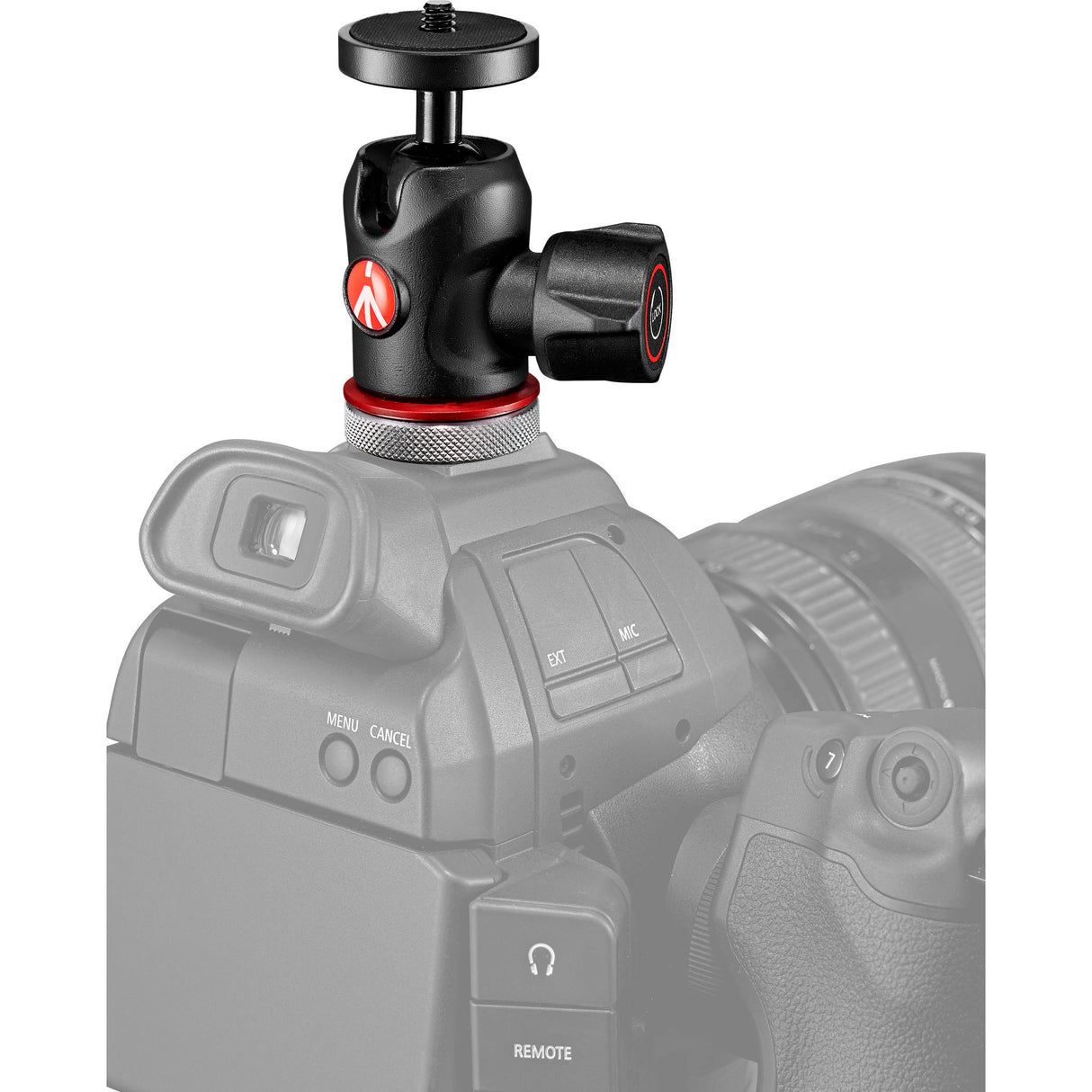 Manfrotto Micro Centre Ball Head w/ Cold Shoe