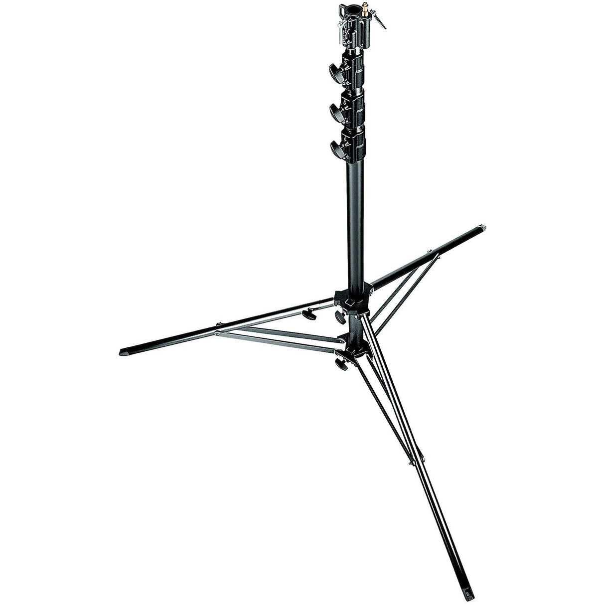 Manfrotto Black Aluminum 4-Section Super Stand