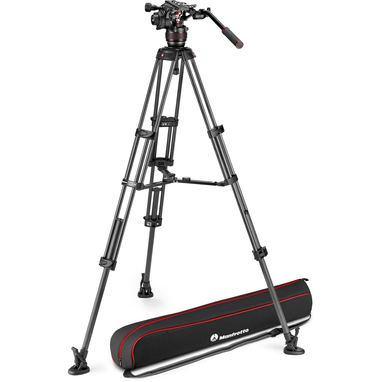 Manfrotto MVTTWINMC Tripod w/ 608AH Video Head