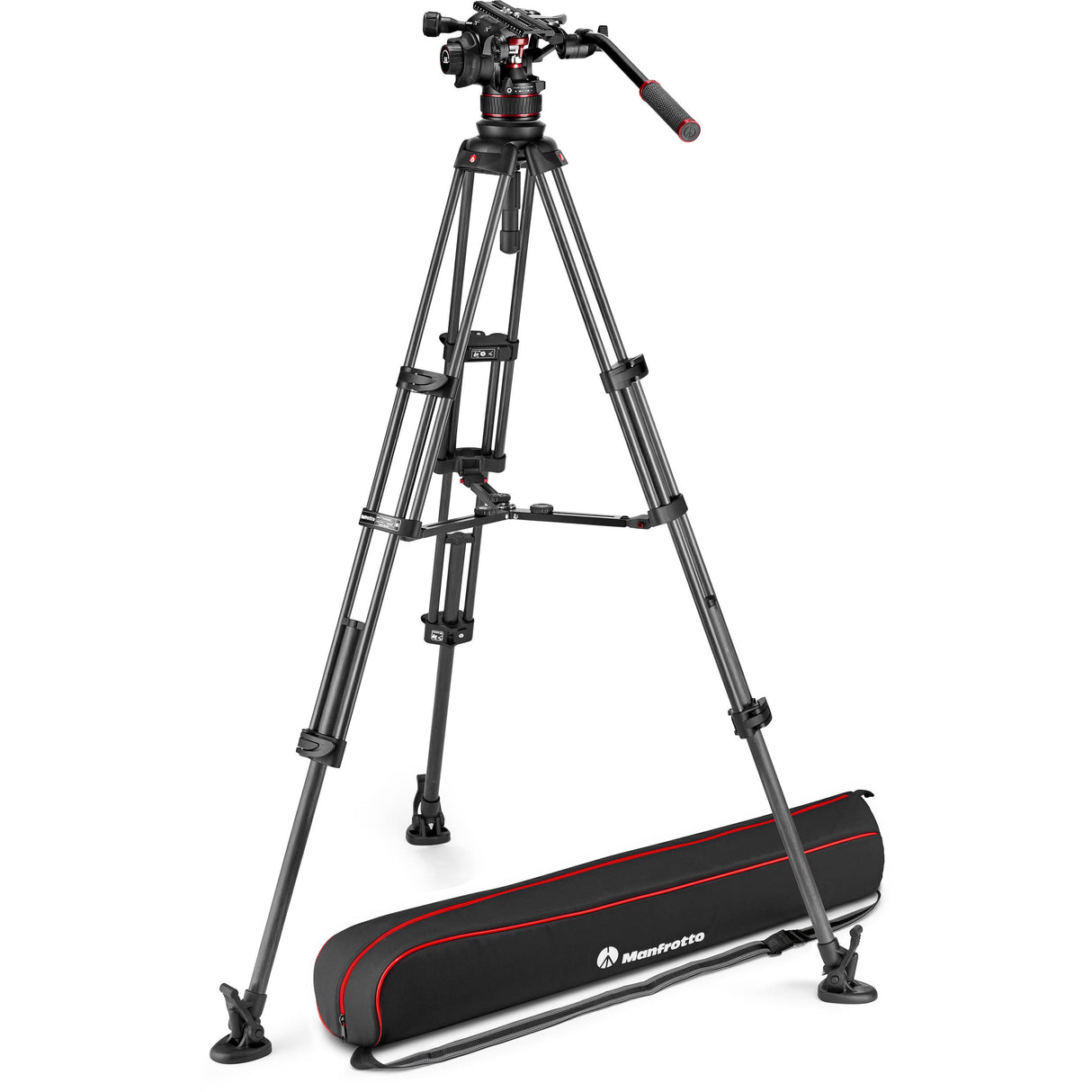 Manfrotto MVTTWINMC Tripod w/ 612AH Video Head