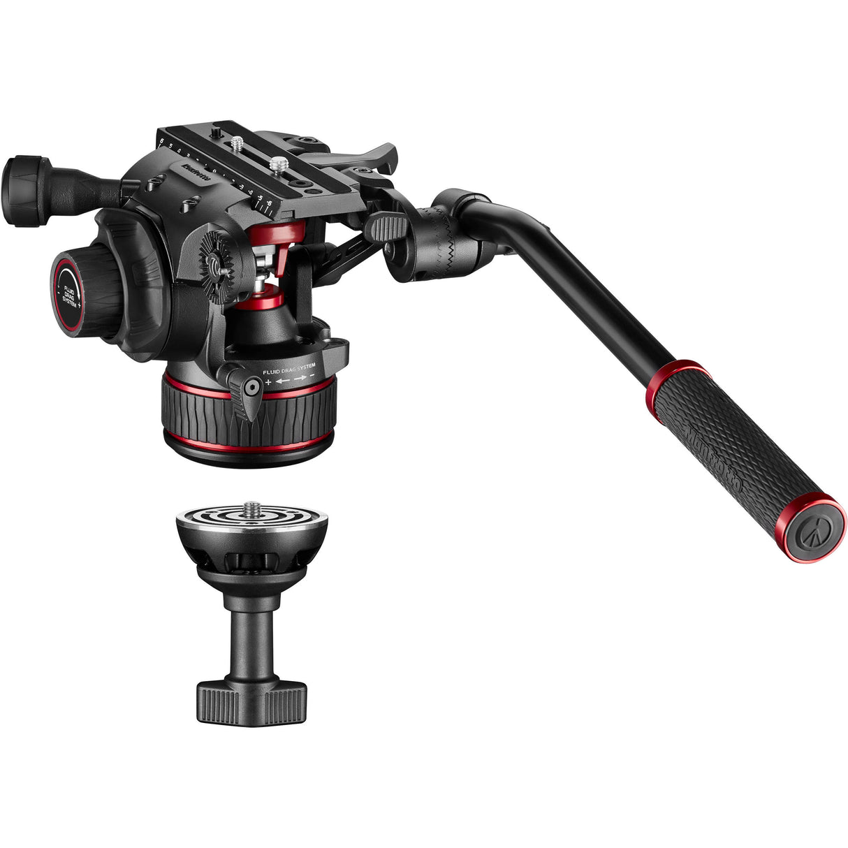 Manfrotto Nitrotech 608 Video Head w/ Flat Base