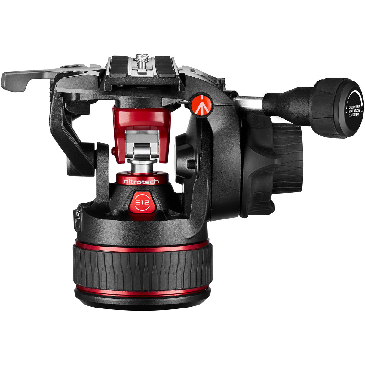 Manfrotto Nitrotech 612 Video Head with Flat Base