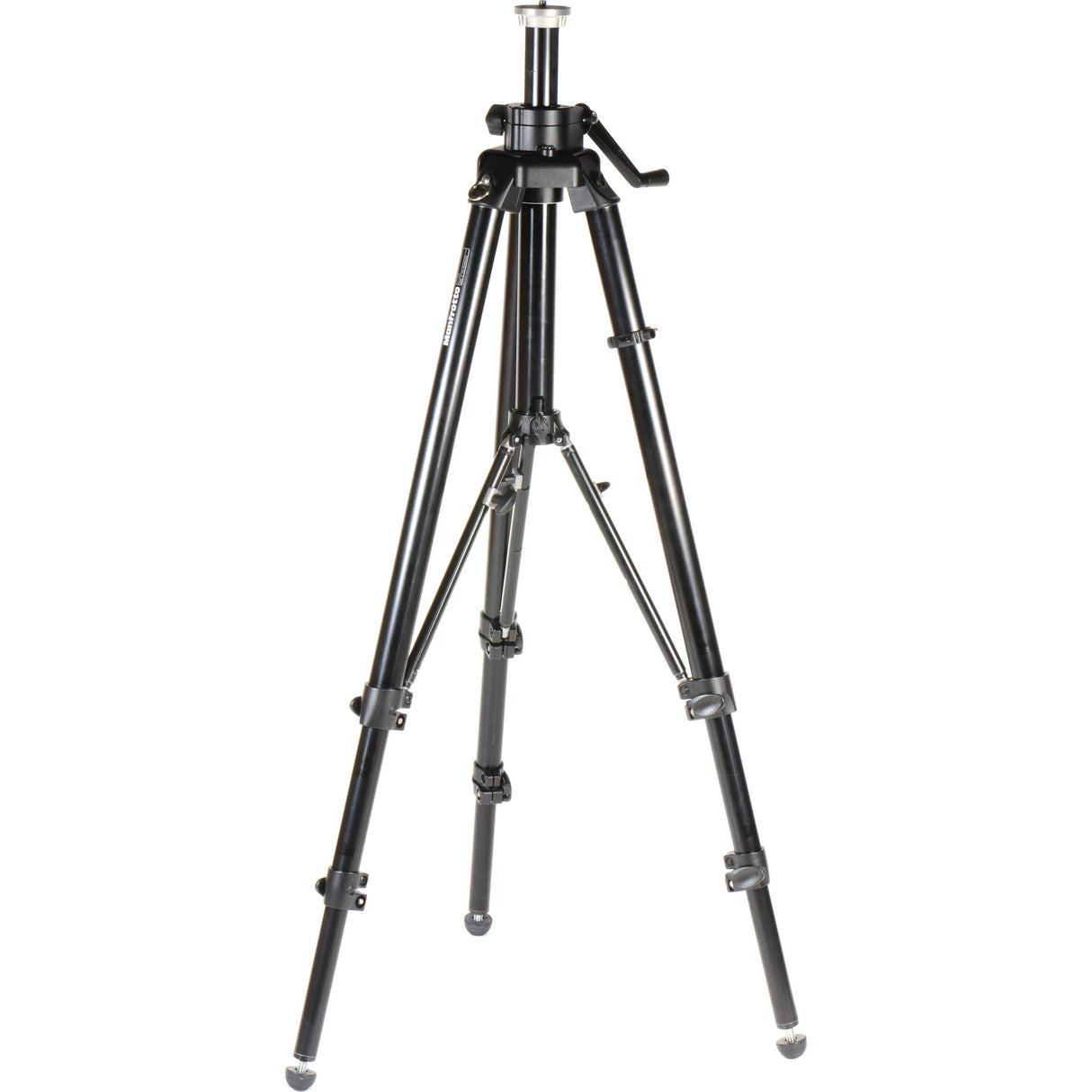 Manfrotto Pro Geared Tripod Black w/ Spiked Feet