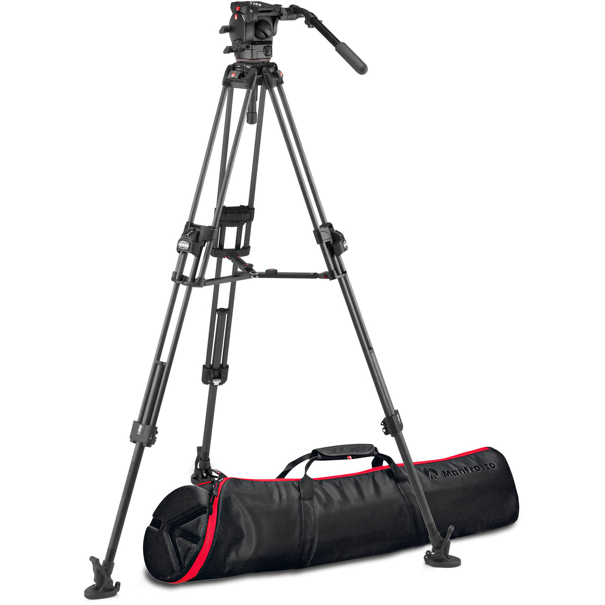 Manfrotto 526 Fluid Video Head & Fast Twin Leg CF