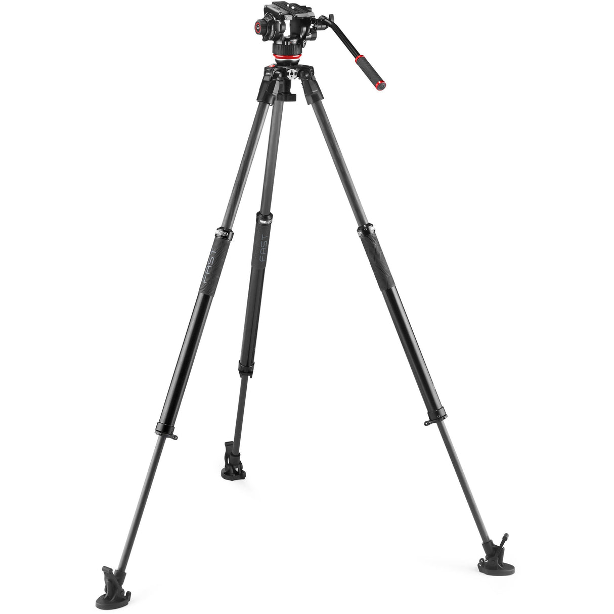 Manfrotto 504X Head w/ Fast Single Leg CF Tripod