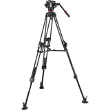 Manfrotto 504X Head w/ Fast Twin Leg Alu Tripod