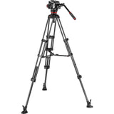 Manfrotto 504X Head w/ Twin Leg CF Tripod MS