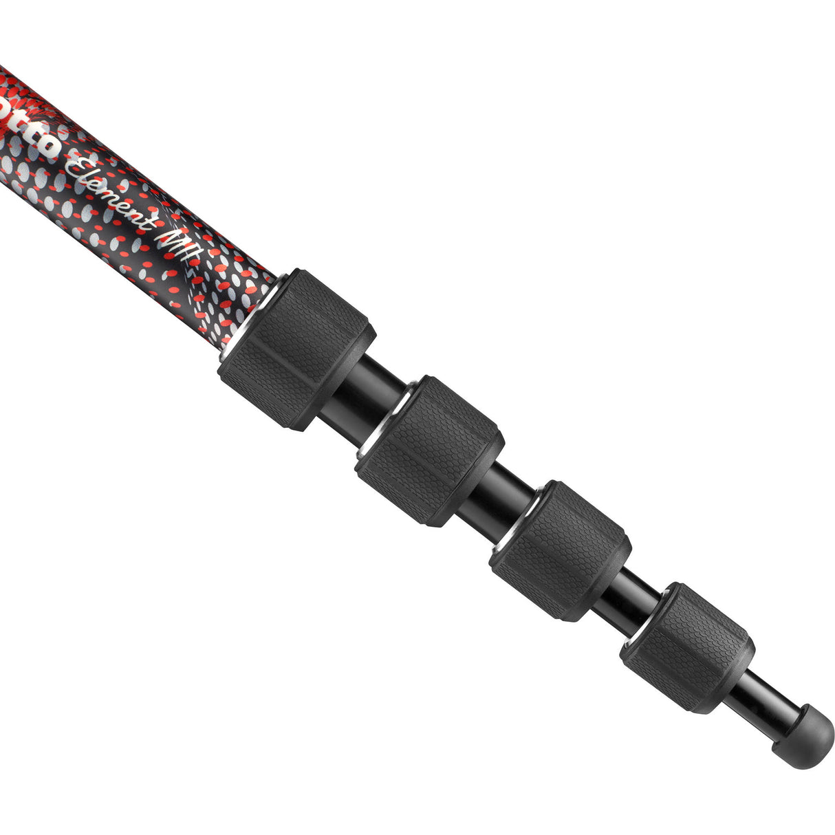 Manfrotto Element MII Alu 5-Section Monopod Red