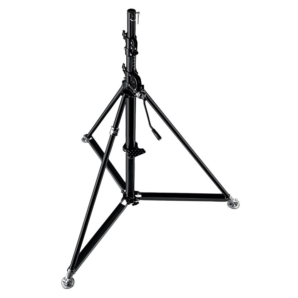 Manfrotto Black Steel Super Geared Wind Up Stand