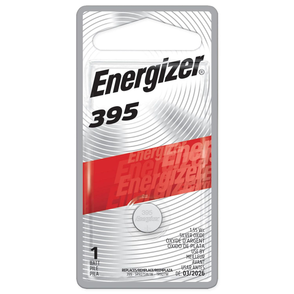 Energizer Zero Mercury 395 Battery