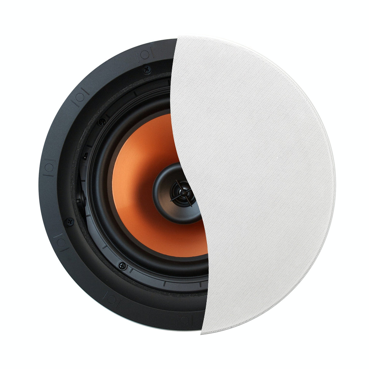 Klipsch CDT-3800-CII Pivoting 8" 2-Way In-Ceiling Speaker with Aluminum Tweeter (Single)