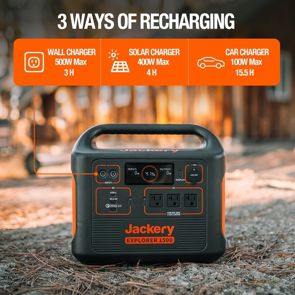 Jackery Explorer 1500 Portable Power Station