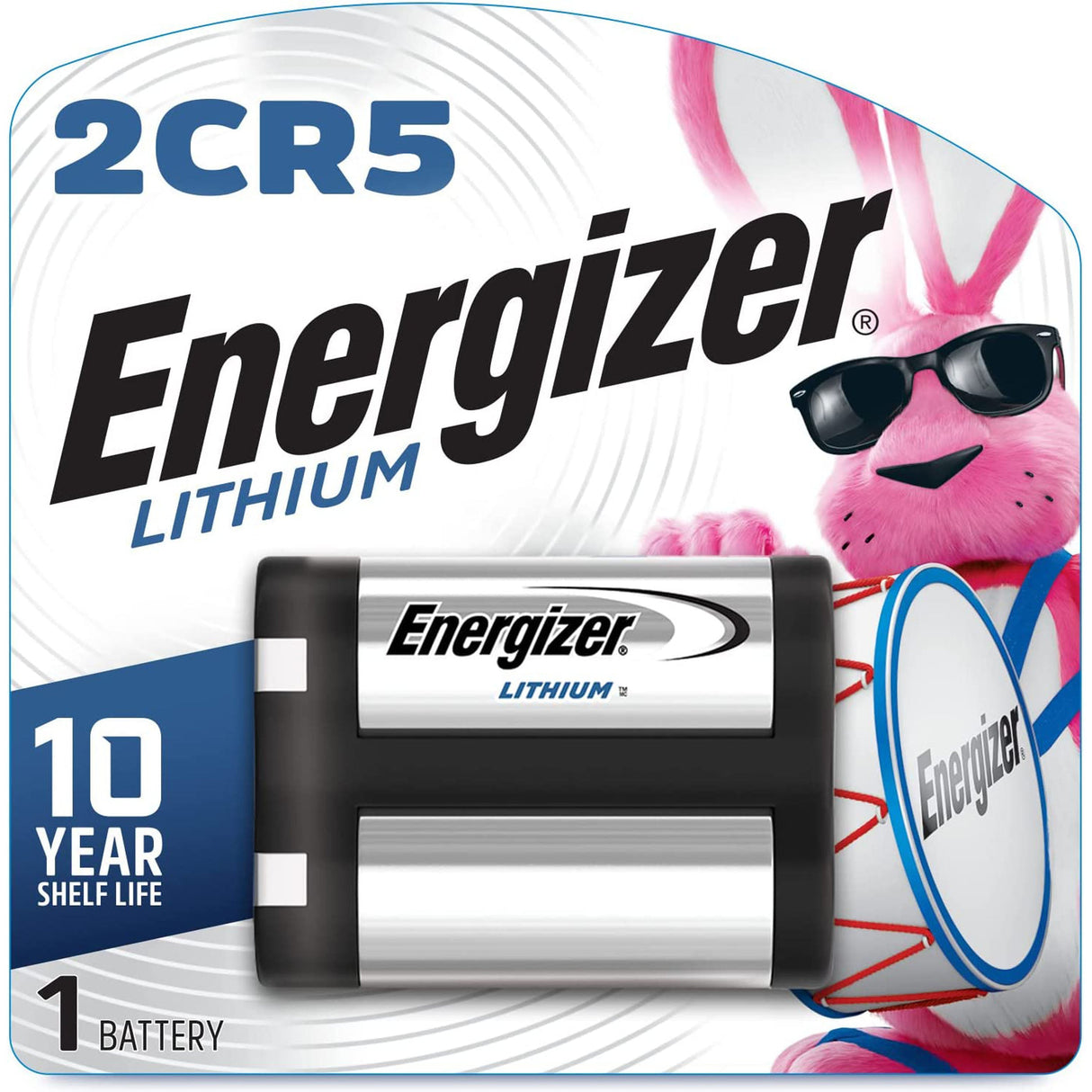 Energizer Lithium 2CR5 6V Photo Battery