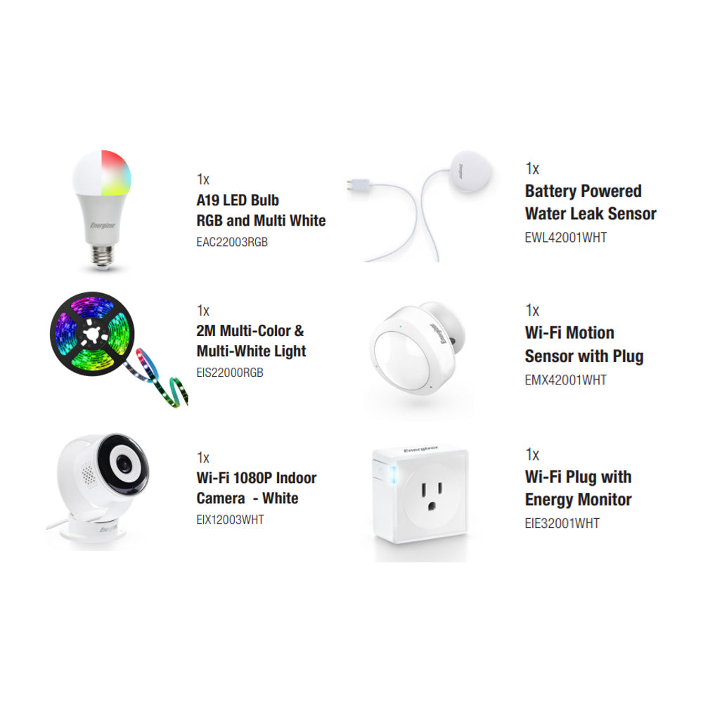 Energizer Smart Home Starter Bundle