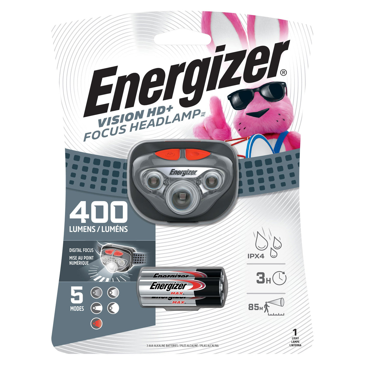 Energizer HD Focus Headlight 400 Lumens