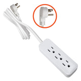 iQ 3-Outlet Braided Extension Cord